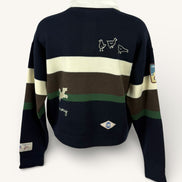 Felpa Polo Rugby a Righe Sea NY