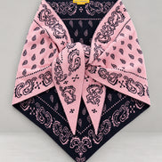 Guest In Residence, Sciarpa Bandana in Cashmere Jacquard Wild Rag