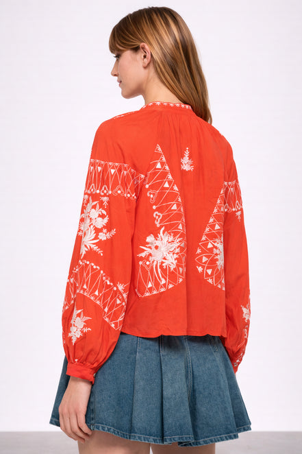 Camicia con Ricami Serafina, SEA New York