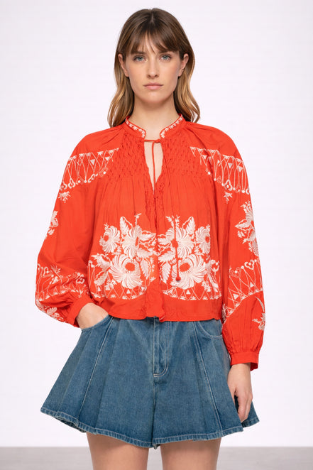 Camicia con Ricami Serafina, SEA New York