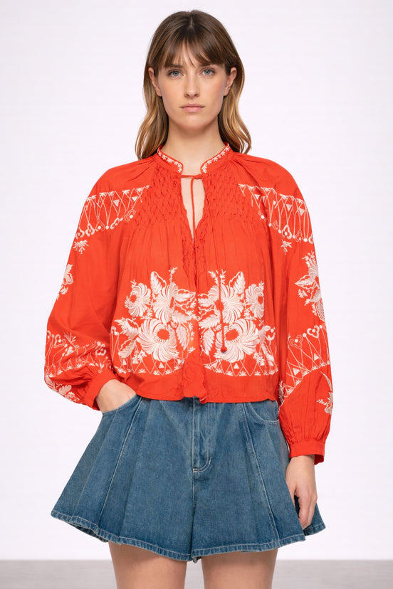 Camicia con Ricami Serafina, SEA New York