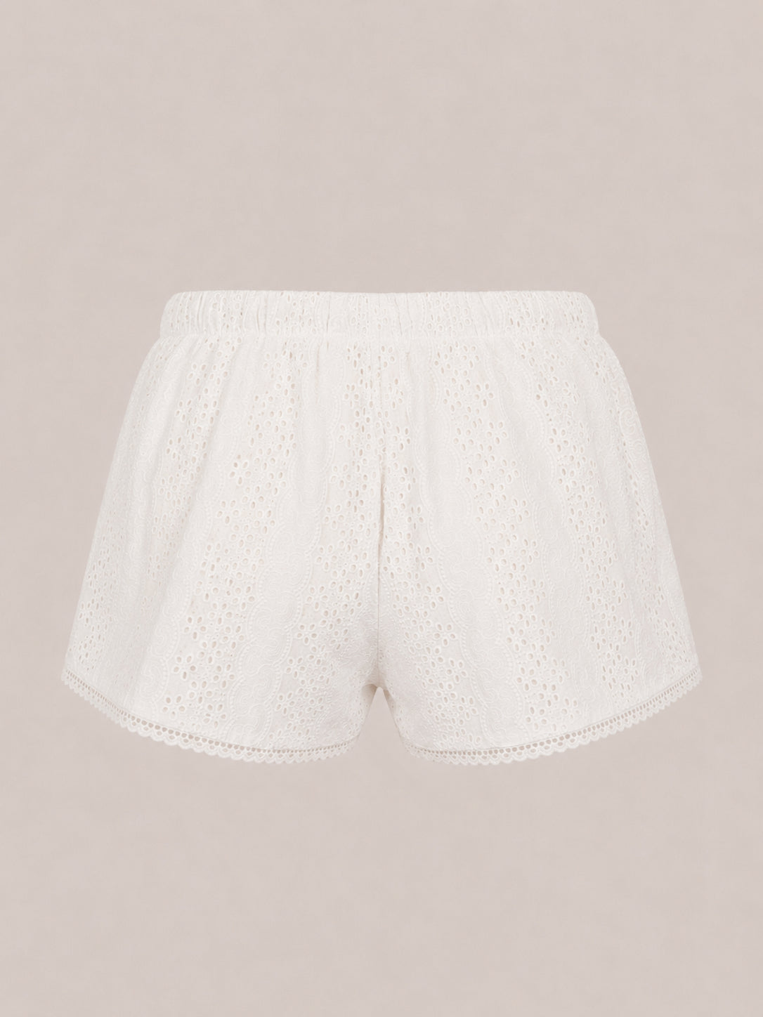 Delfina, Shorts in Pizzo Sangallo
