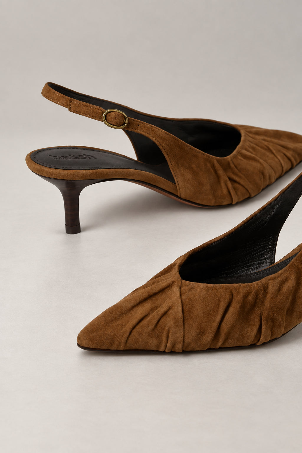 Ba&sh, Decolletè SlingBack in Suede Cidney