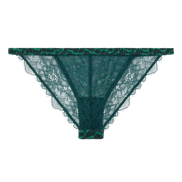 Love Stories, Set Bralette Love Lace & Slip Wild Rose Green Zebra