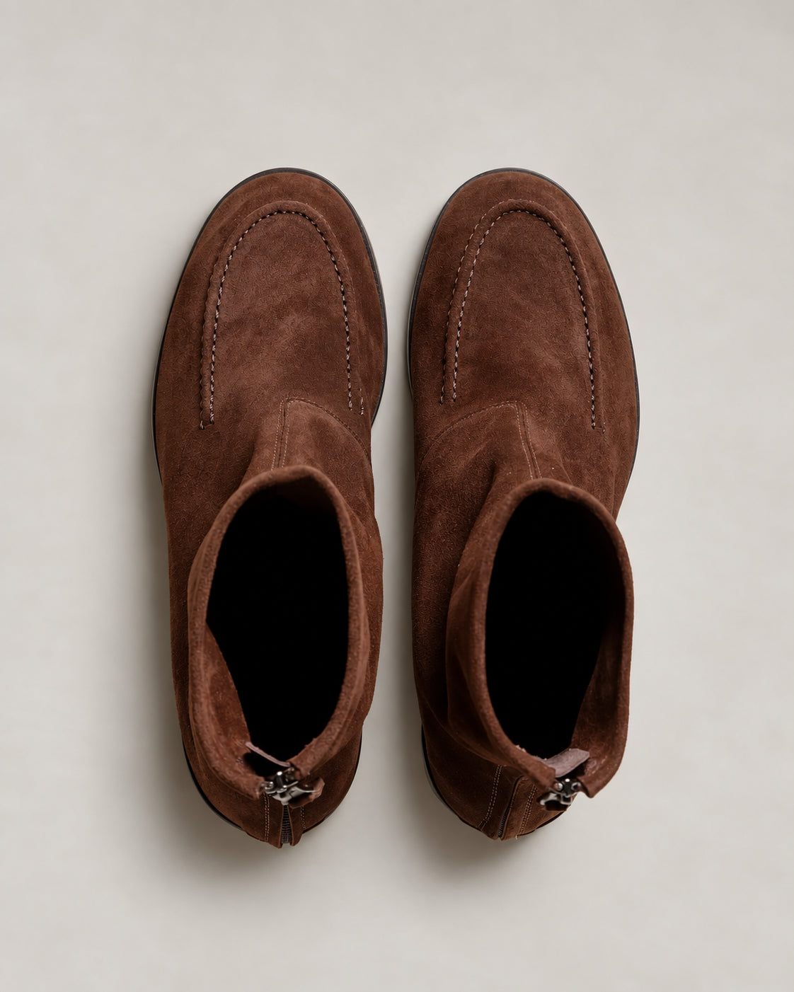 Hereu, Stivaletti in suede con tacco Juliol