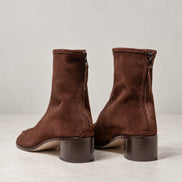 Hereu, Stivaletti in suede con tacco Juliol