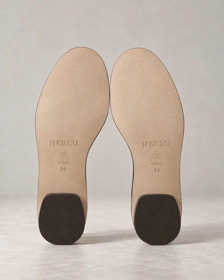Hereu, Stivaletti in suede con tacco Juliol