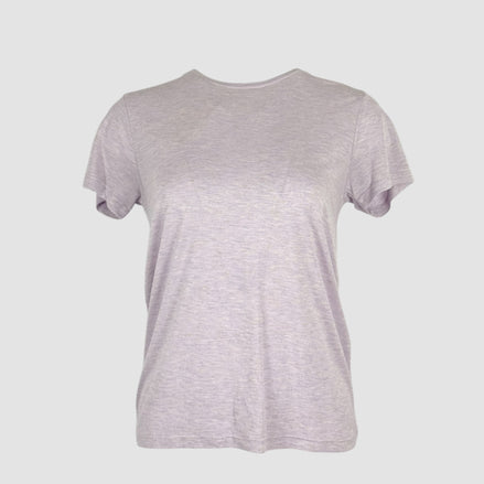 T-shirt Manica Corta con Fili di Lurex Colori Pastello Maison Hotel