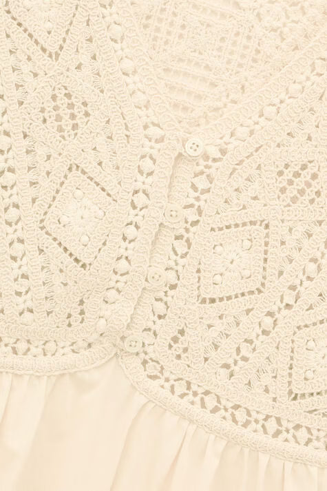 Ba&sh, Blusa con Maniche a Farfalla Salvi