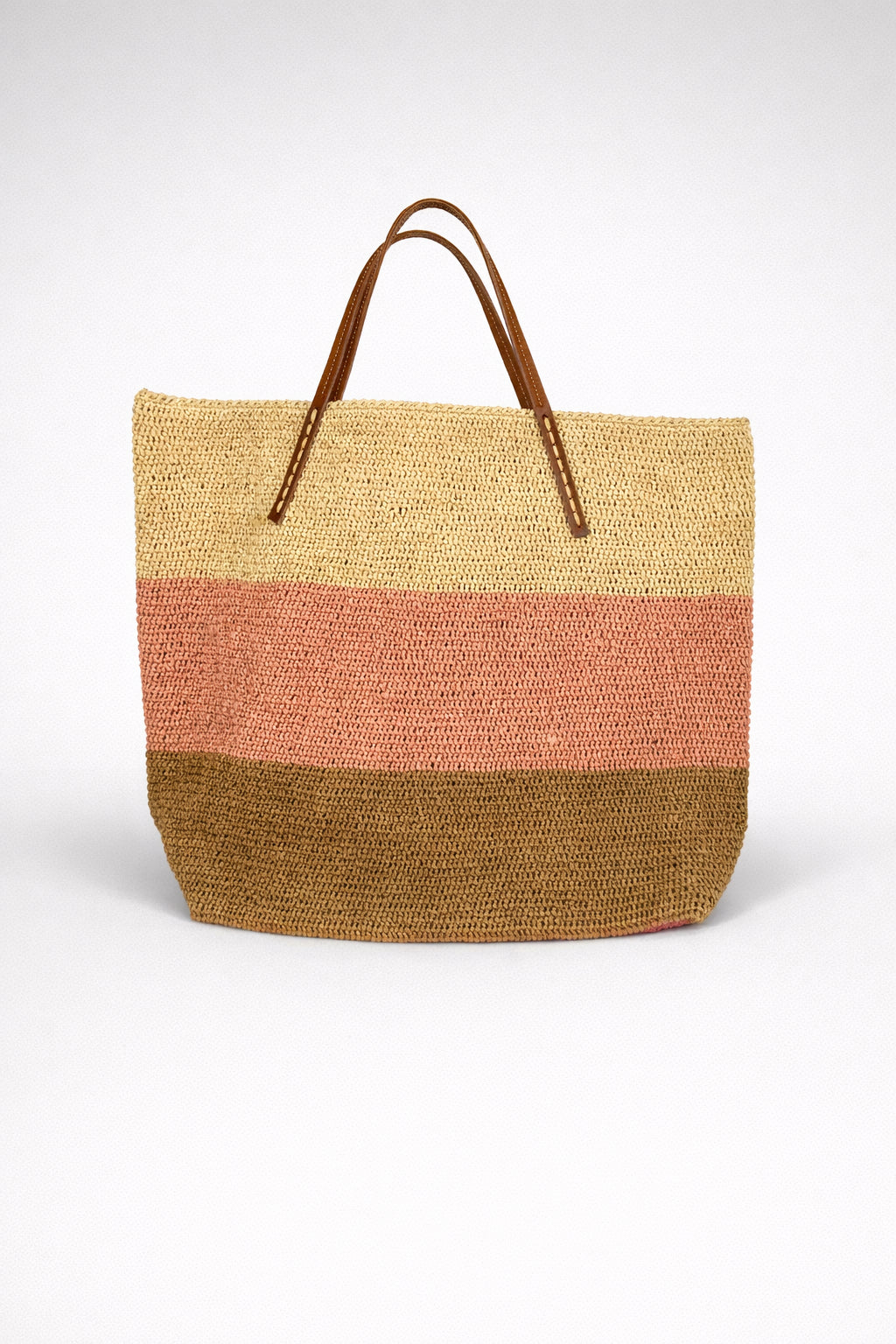 SansArcidet, Tote a Spalla in Raffia