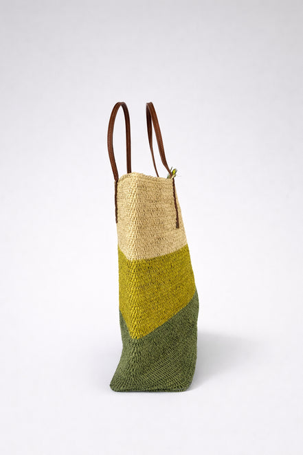 SansArcidet, Tote a Spalla in Raffia