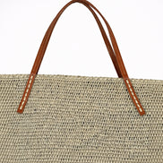 SansArcidet, Tote a Spalla in Raffia