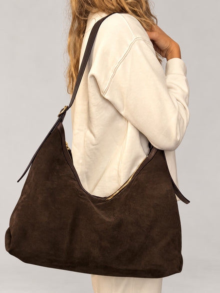 Massimo Palomba, Tote in Suede con Cerniera