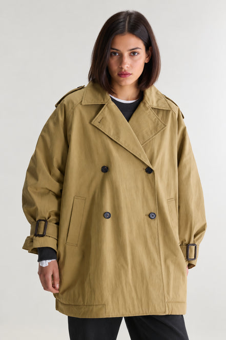 Bellrose, Trench over foderato in pelliccia sintetica Harlon