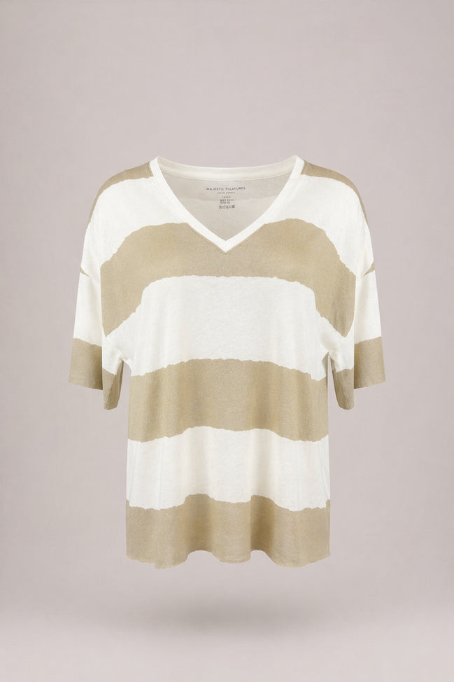 Majestic Filatures, T-Shirt Over Riga Larga