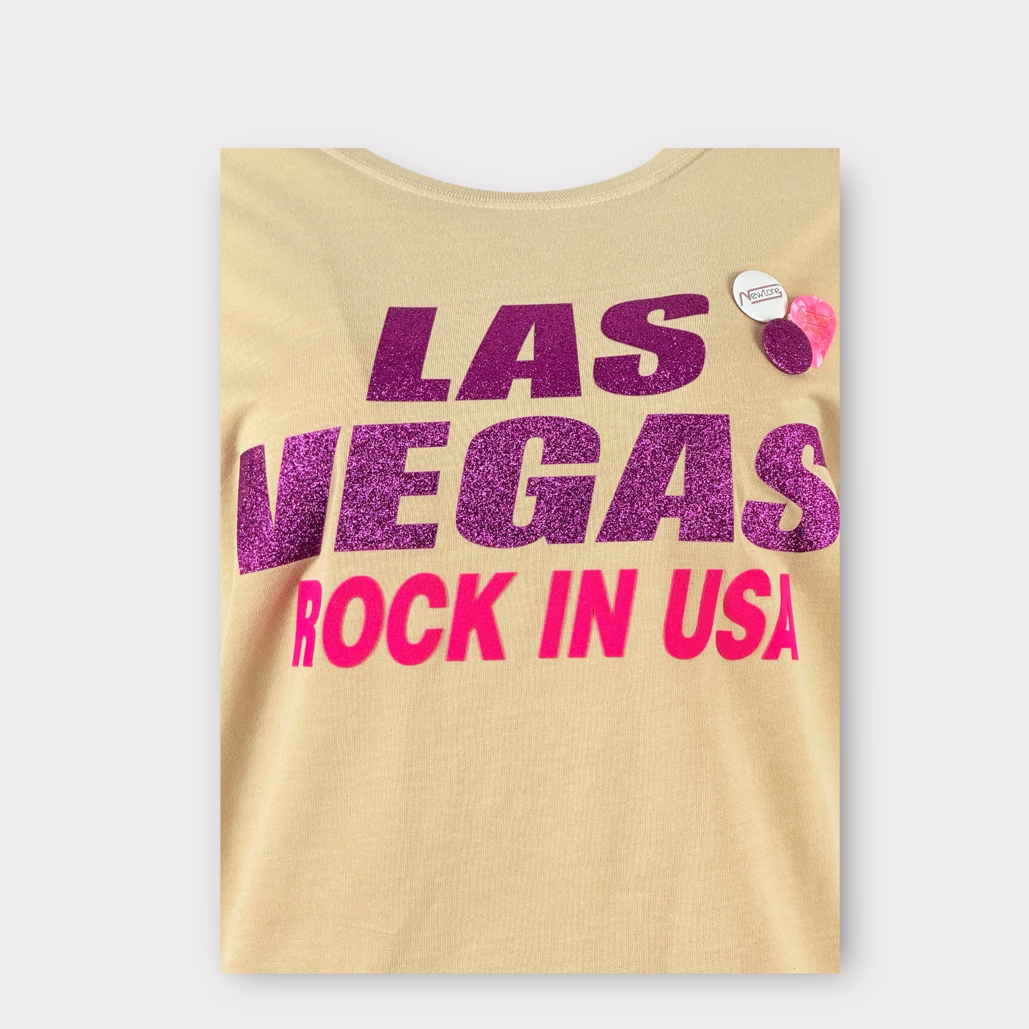 T-Shirt Las Vegas Glitter NewTone