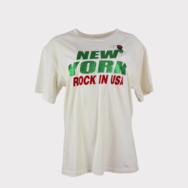 T-Shirt New York Glitter NewTone