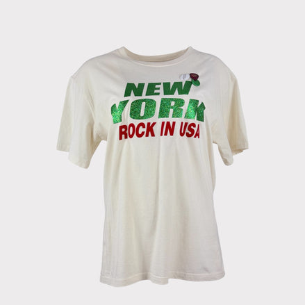 T-Shirt New York Glitter NewTone