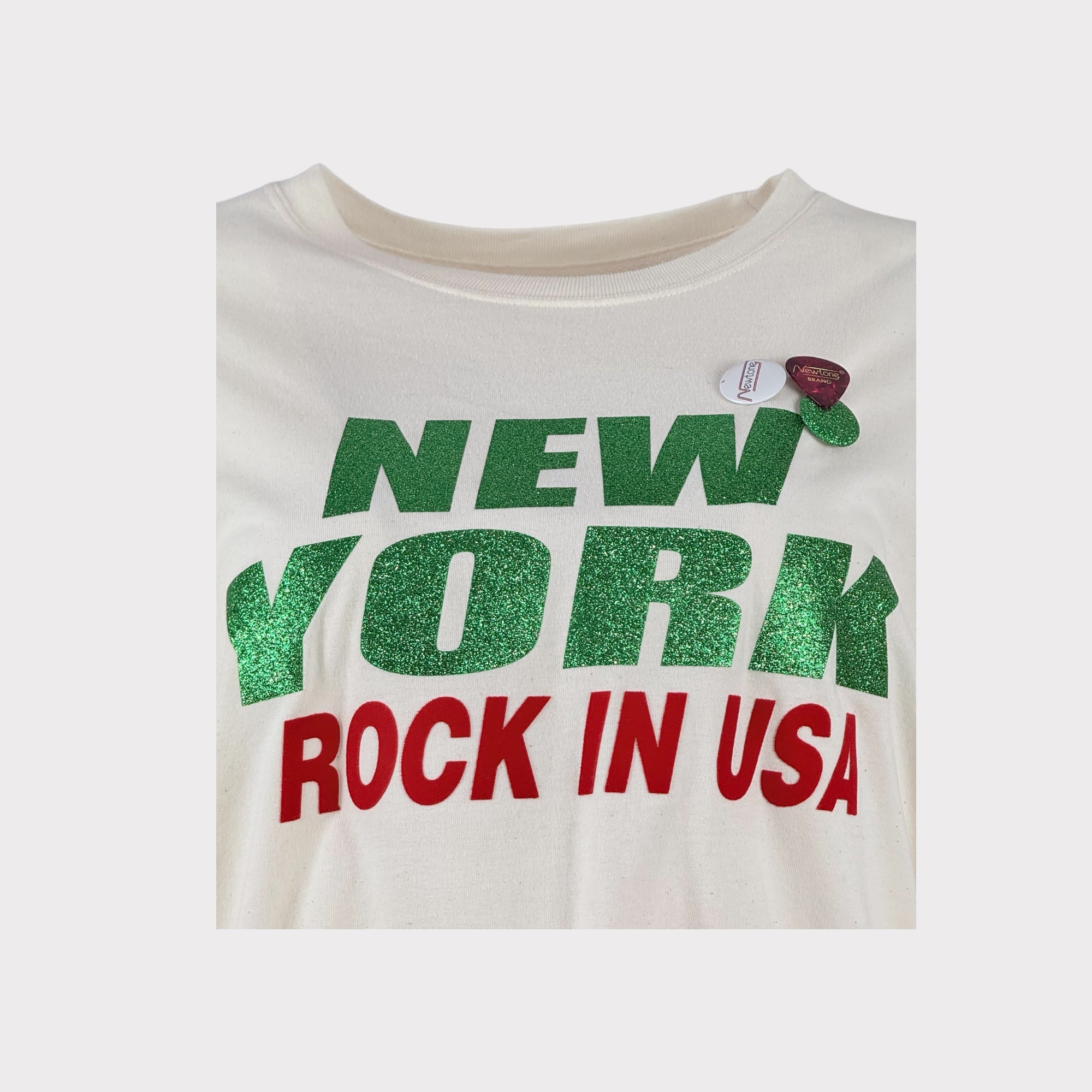 T-Shirt New York Glitter NewTone