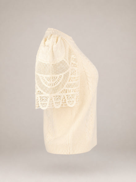 SEA New York, Maglia con Maniche in Pizzo Alina