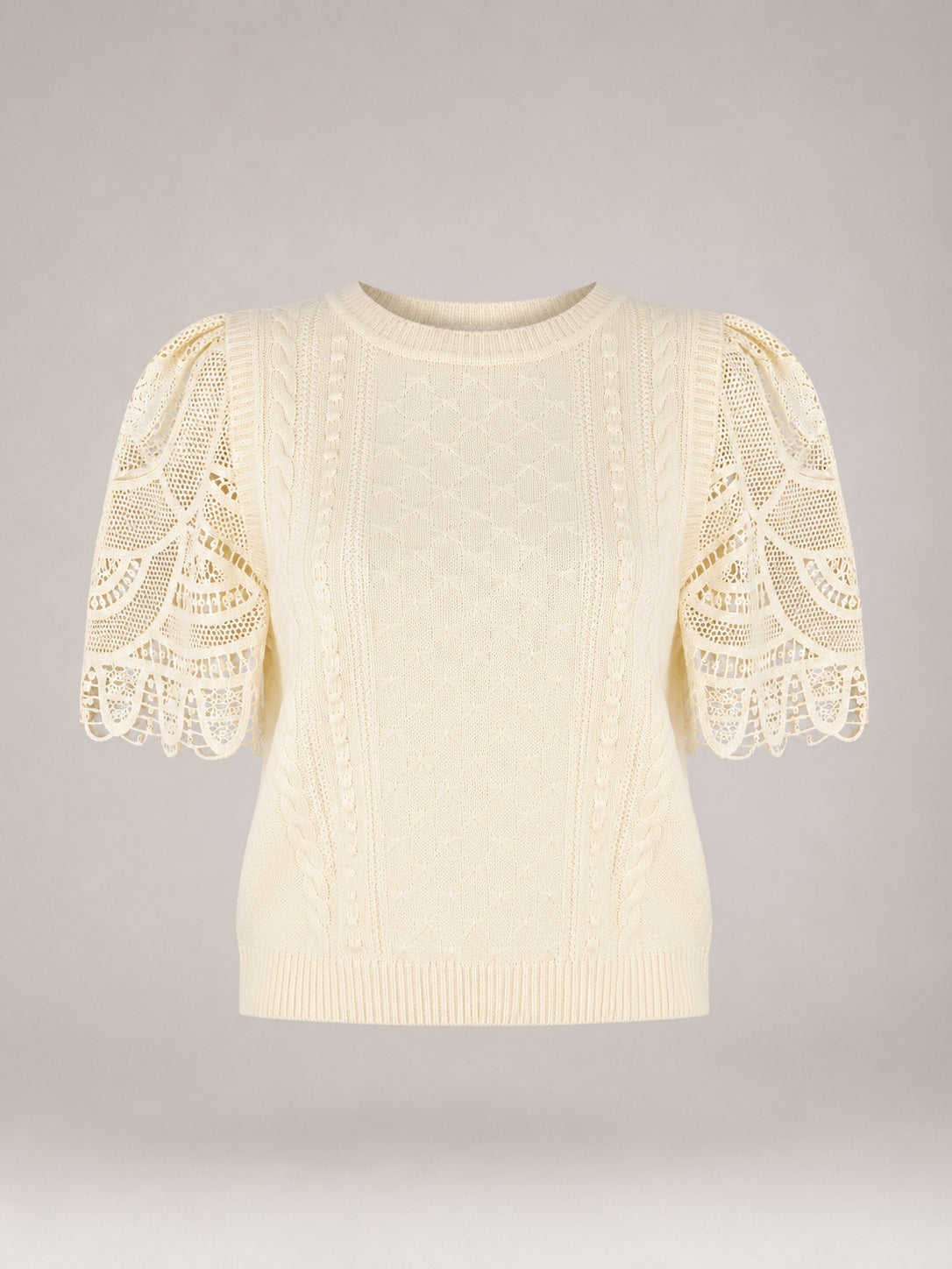 SEA New York, Maglia con Maniche in Pizzo Alina