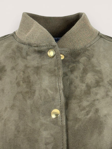 Bomber Camoscio Light Brown Mono