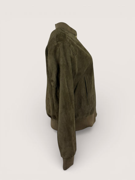 Bomber Camoscio Light Brown Mono
