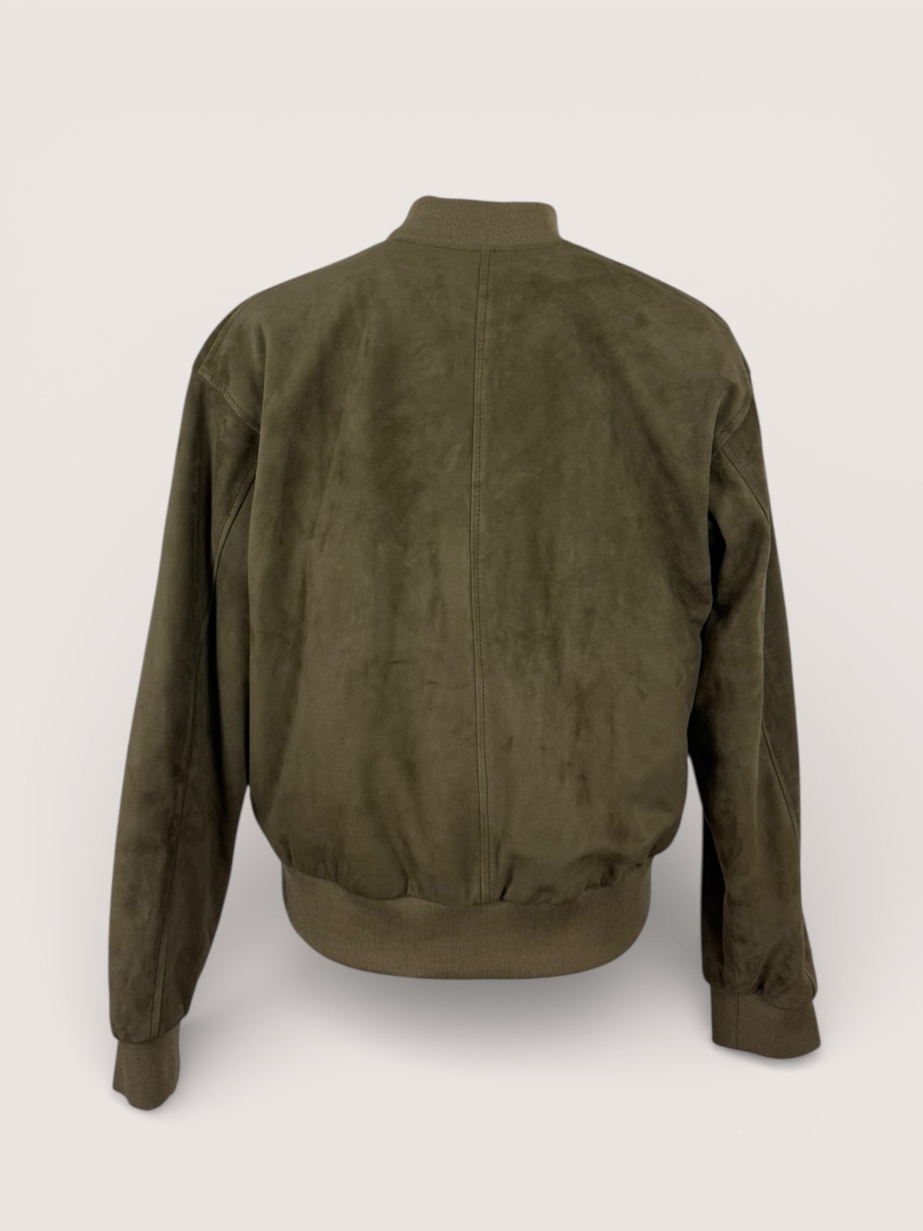 Bomber Camoscio Light Brown Mono