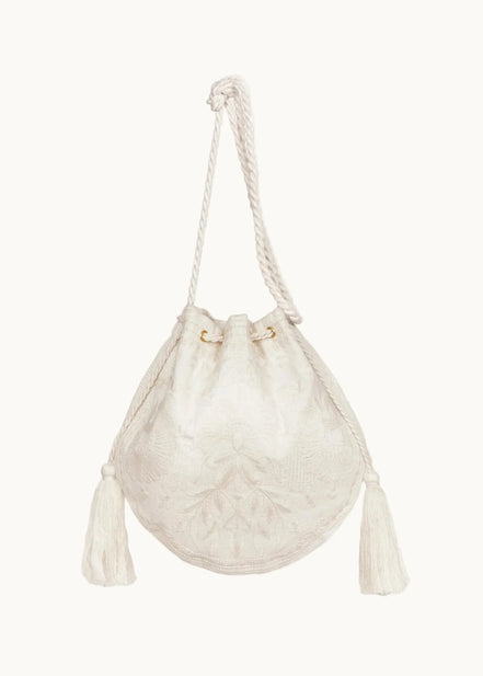 MA.BE Apparel, Pochette con Ricami a Tracolla Averi