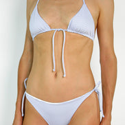 Delfina, Bikini Reversibile a Triangolo a Righe Penny