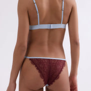 Love Stories, Set Bralette Love Lace & Slip Charlotte Light Blue