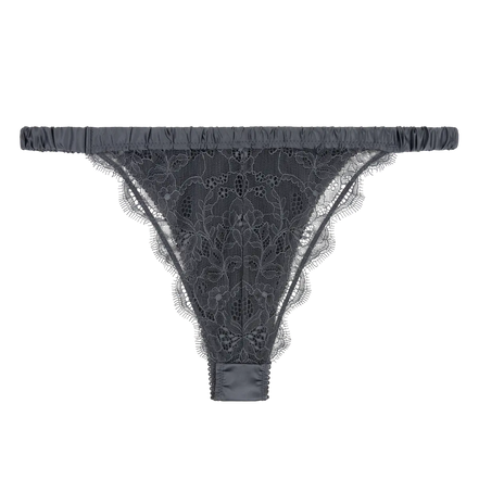 Love Stories, Set Bralette Love Lace & Slip Charlotte Antracite