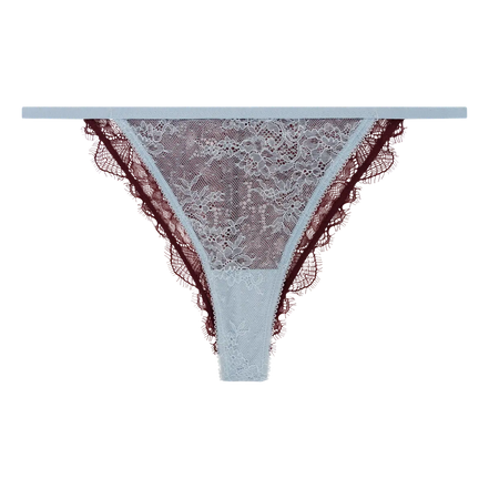 Love Stories, Set Bralette Love Lace & Slip Charlotte Light Blue