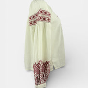 Caftano Burro con Ricami Bordeaux Maison Hotel