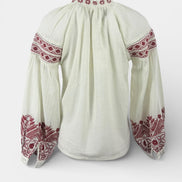 Caftano Burro con Ricami Bordeaux Maison Hotel