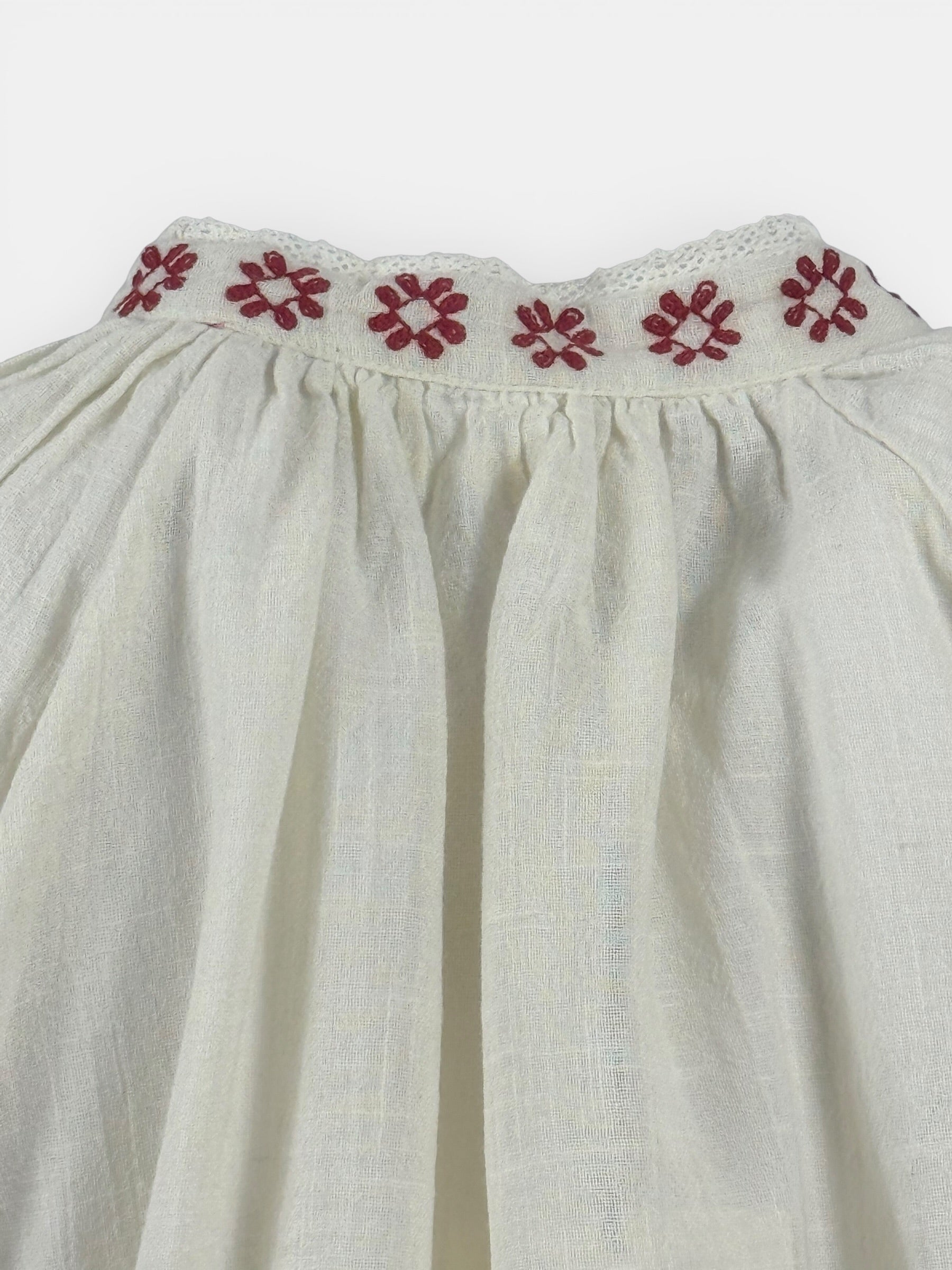 Caftano Burro con Ricami Bordeaux Maison Hotel