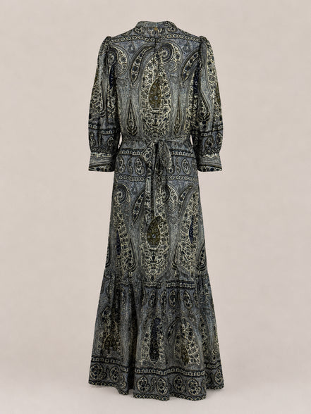 Inland boutique Abito lungo Paisley Taya Dress Antik Batik