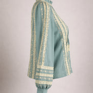 Blusa Azzurra con Pizzo Kirsten, SEA New York