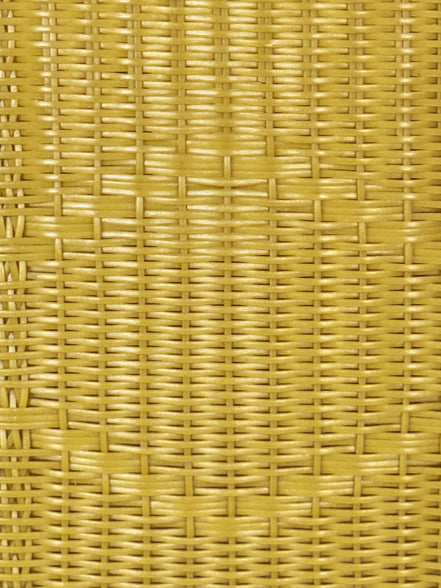 Palorosa, Borsa Backet  Large In Plastica Intrecciata
