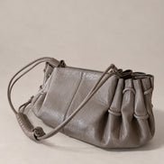 Hereu, Borsa a spalla in pelle lucida Arta