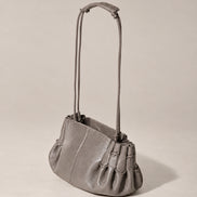 Hereu, Borsa a spalla in pelle lucida Arta