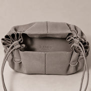 Hereu, Borsa a spalla in pelle lucida Arta