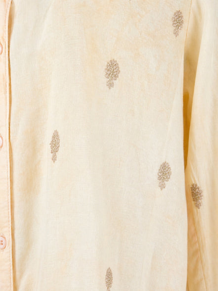 Camicia Tie-dye con Ricami Rani Maison Hotel
