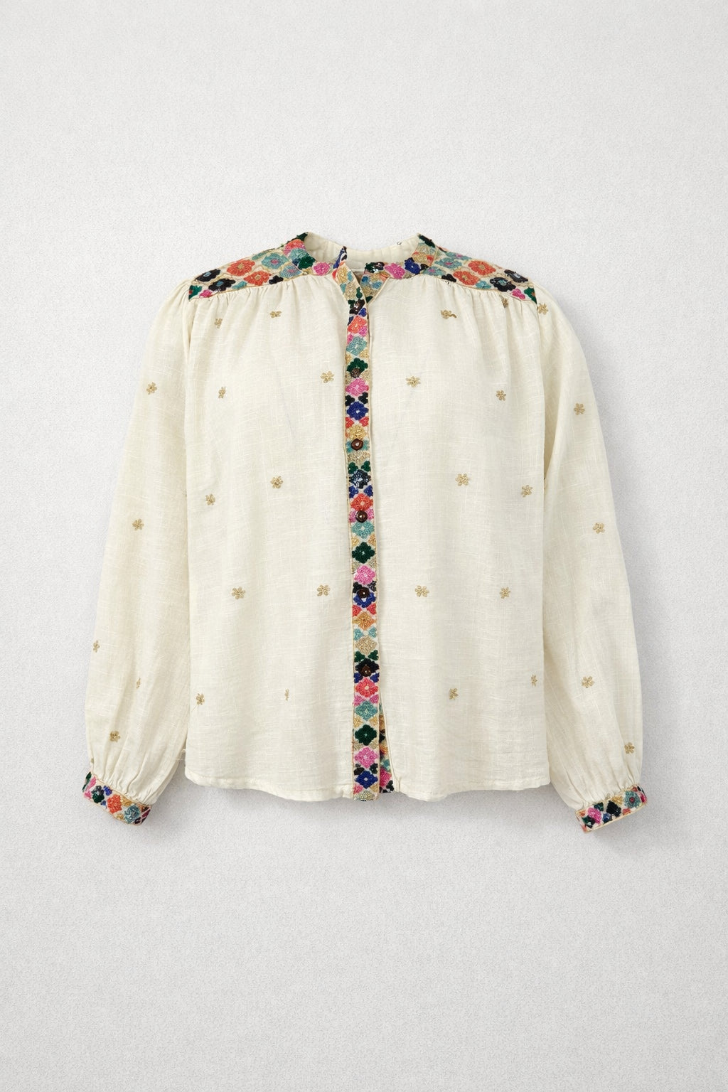 Camicia Coreana Ricamata Cleo Maison Hotel