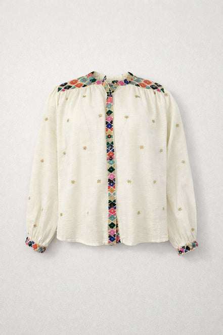 Camicia Coreana Ricamata Cleo Maison Hotel