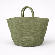 SansArcidet, Basket Large a Mano In Raffia