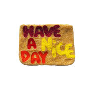 Mini Pochette di Perline con Scritte, Beaded Purse - The Jacksons