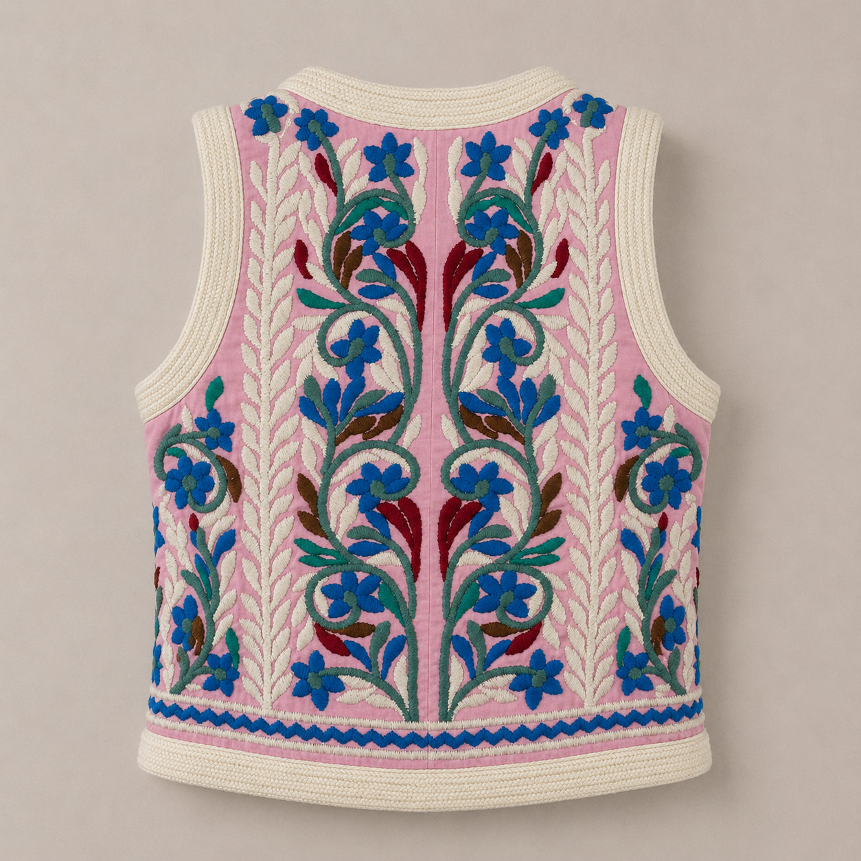 Gilet Ricami Scollo a V Hendrix Antik Batik