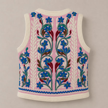 Gilet Ricami Scollo a V Hendrix Antik Batik