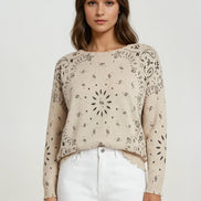 Maglia Cashmere Bandana Kujten